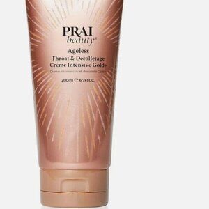 PRAI Beauty Ageless Throat & Decolletage Creme Intensive Gold+ 6.7 oz. JUMBO
